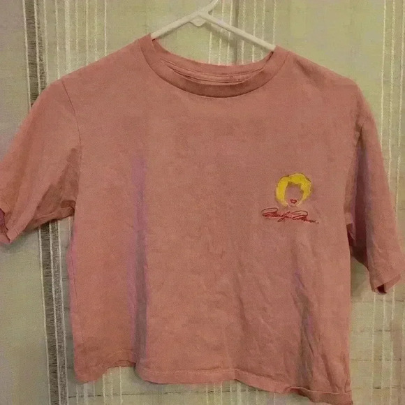 EUC Marilyn Monroe authentic vintage pink crop top, sz S, $19 - Picture 1 of 4